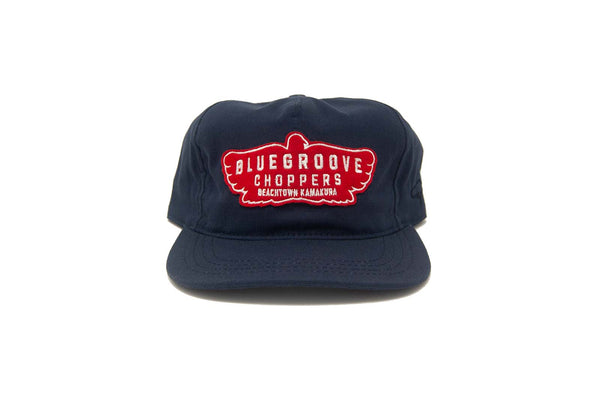 BLUE GROOVE CHOPPERS CAP 鎌倉ビンテージハーレーショップ Ampal-x-Blue-Groove-EAGLE-Navy