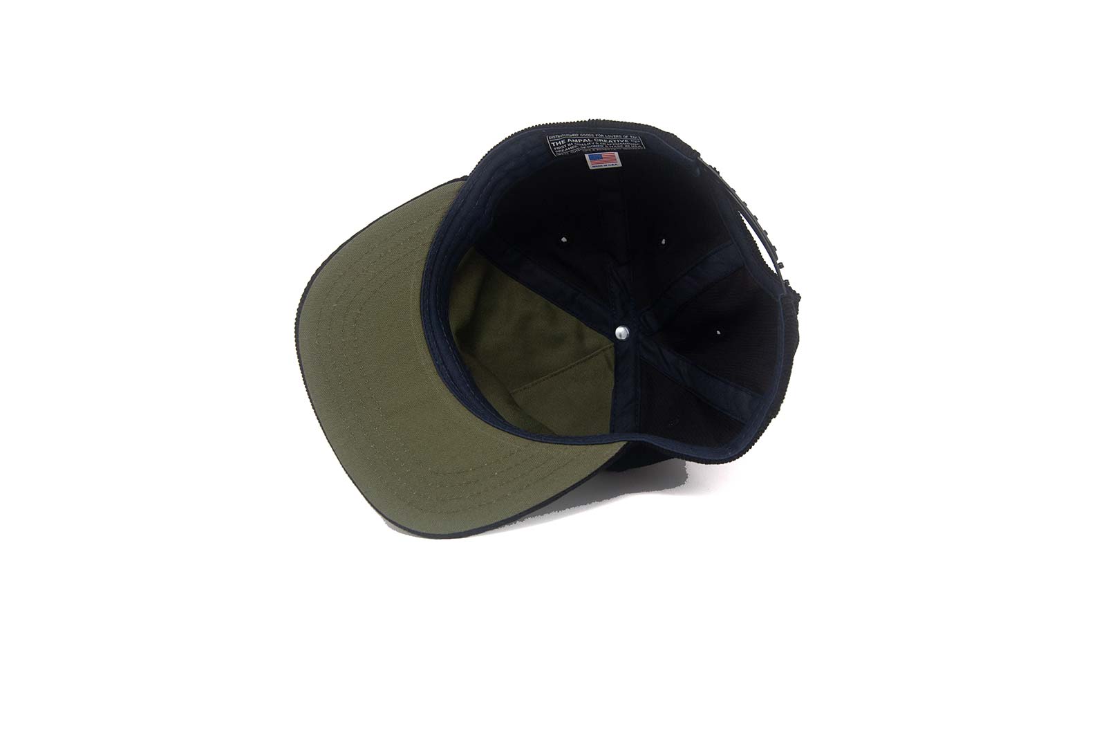 BG x The Ampal Creative “1939” STRAPBACK CAP - BLACK – BLUE