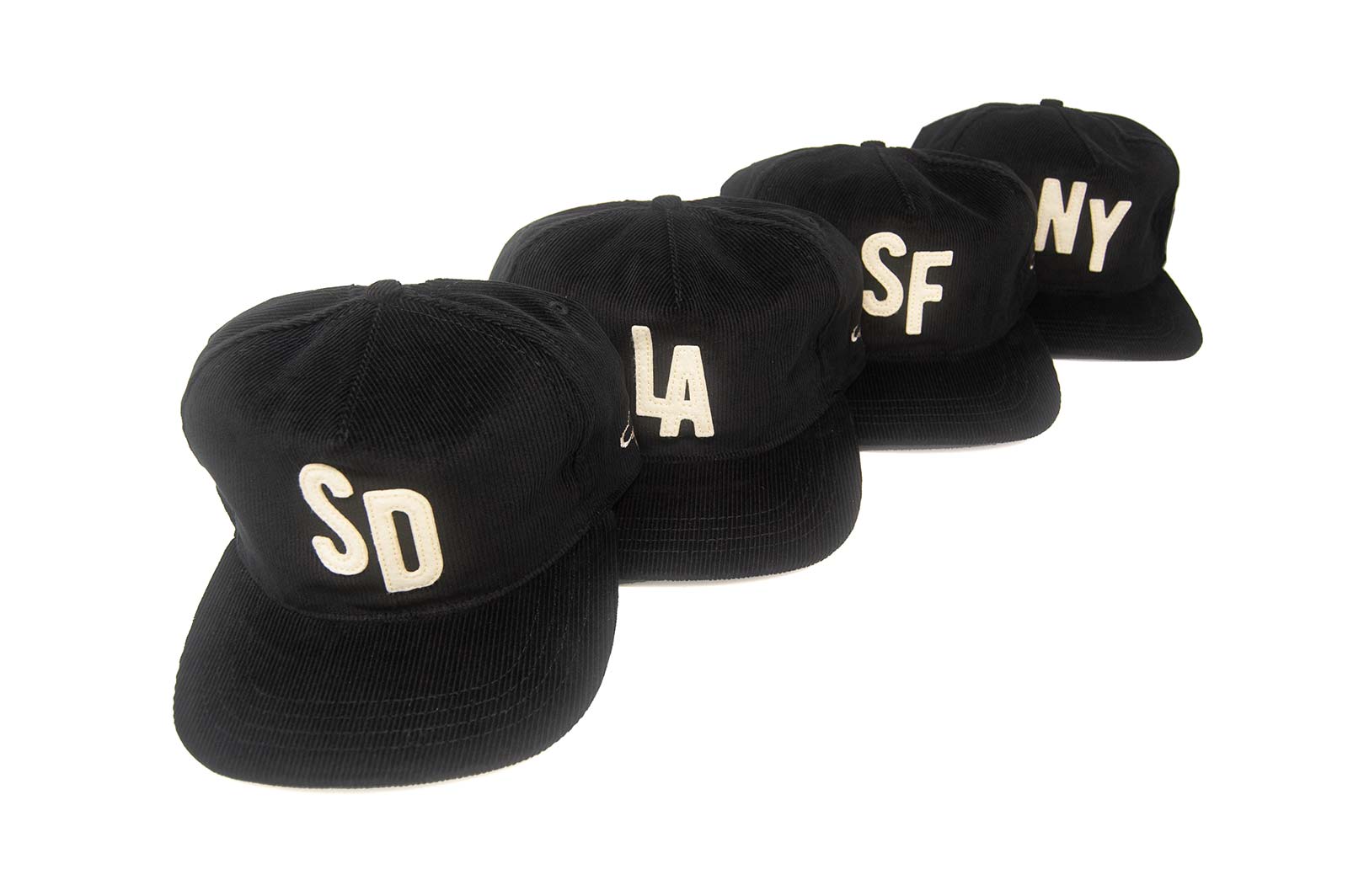 SD CITY SERIES Black Corduroy - Snapback – The Ampal Creative