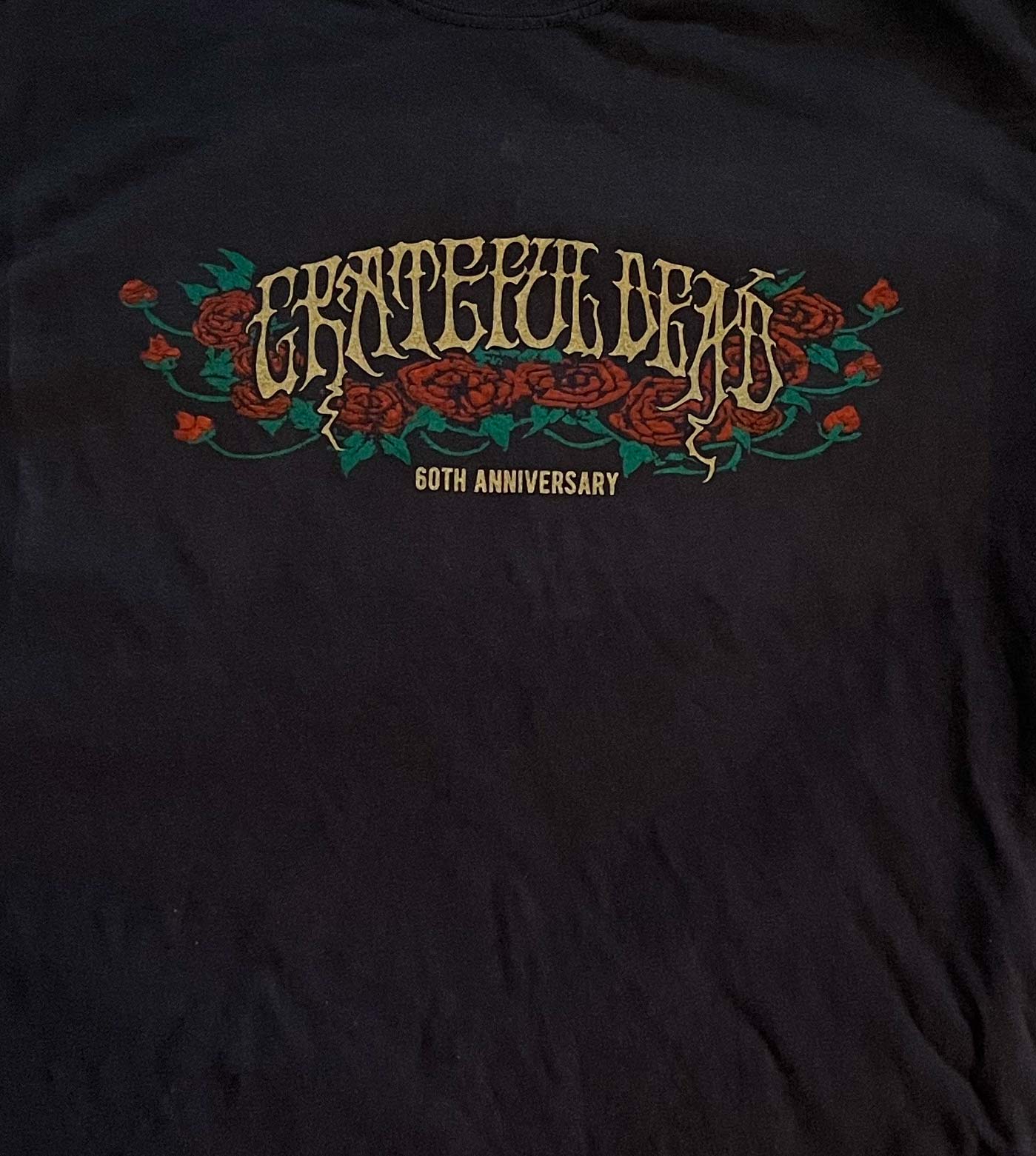 Ampal X Grateful Dead ROSES T - Black