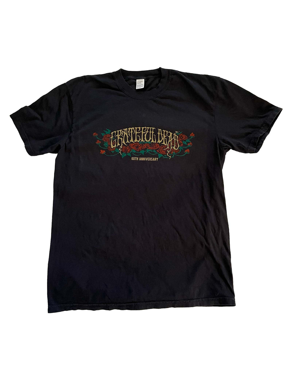 Ampal X Grateful Dead ROSES T - Black