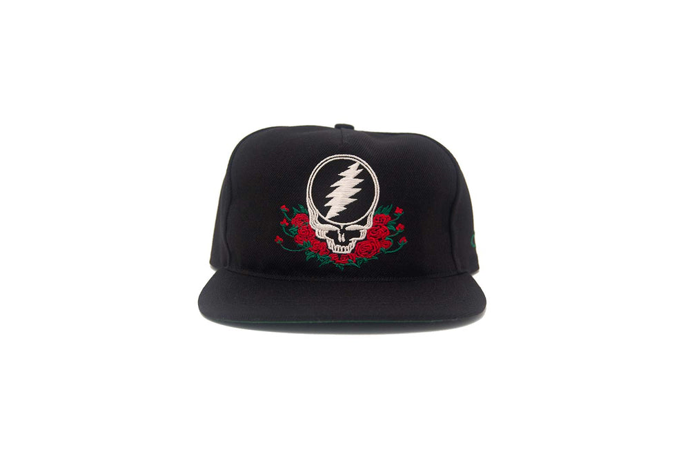 Ampal x Grateful Dead STEAL YOUR ROSES Black - Snapback