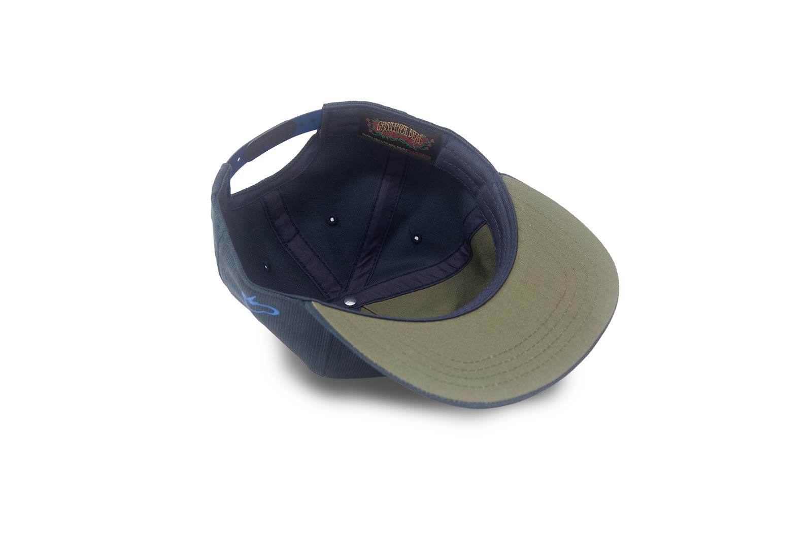 Ampal x Grateful Dead ROSES Navy - Snapback