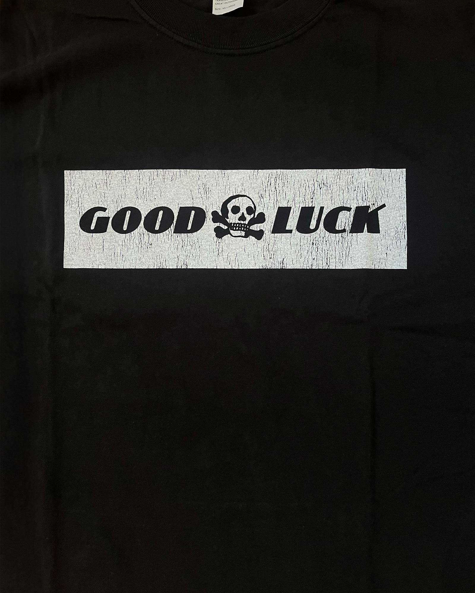 GOOD LUCK T - BLACK