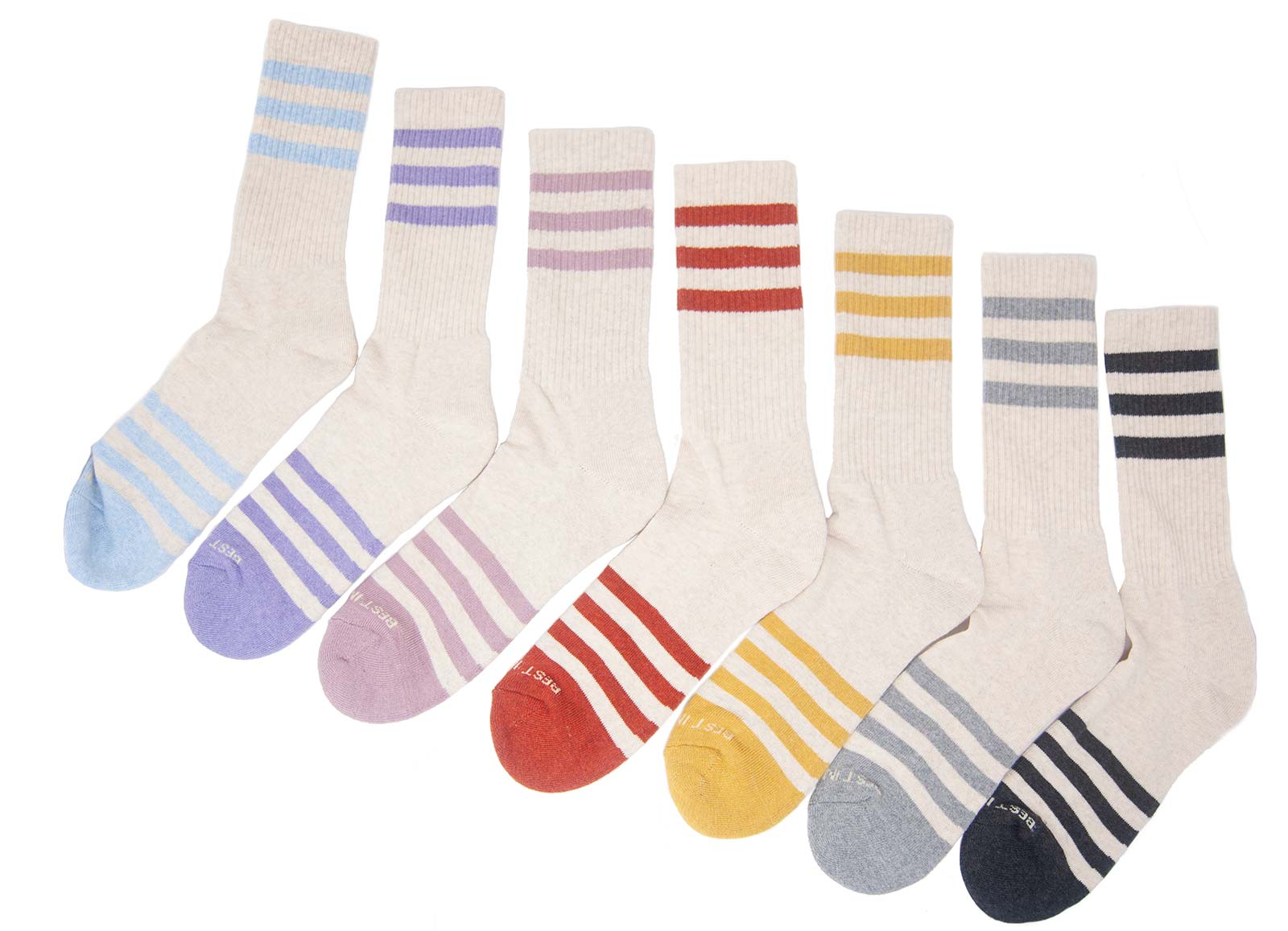 HEATHER STRIPES SOCKS BUNDLE