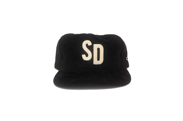 SD CITY SERIES Black Corduroy - Snapback – The Ampal Creative