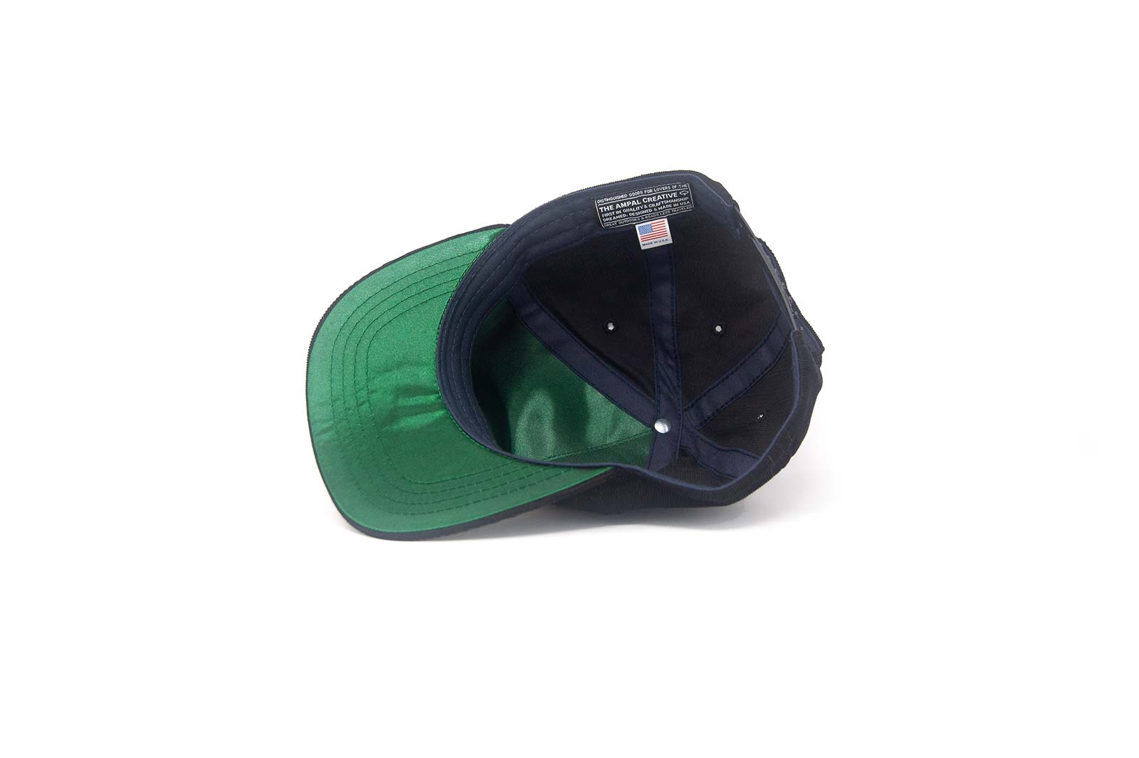 帽子 AMPAL CREATIVE \" BE HERE NOW - Snapback Ampal X WESTERN RIVER 