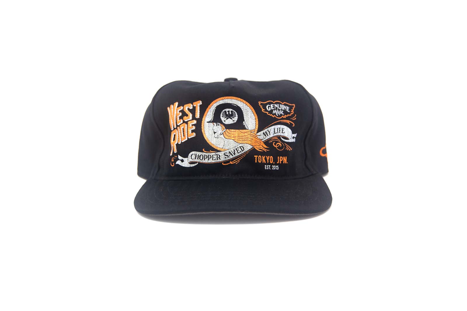 GQ3254◇WEST RIDE / THE AMPAL CREATIVE : BEST IN THE WEST NAVY - Strapback – The Ampal Creative