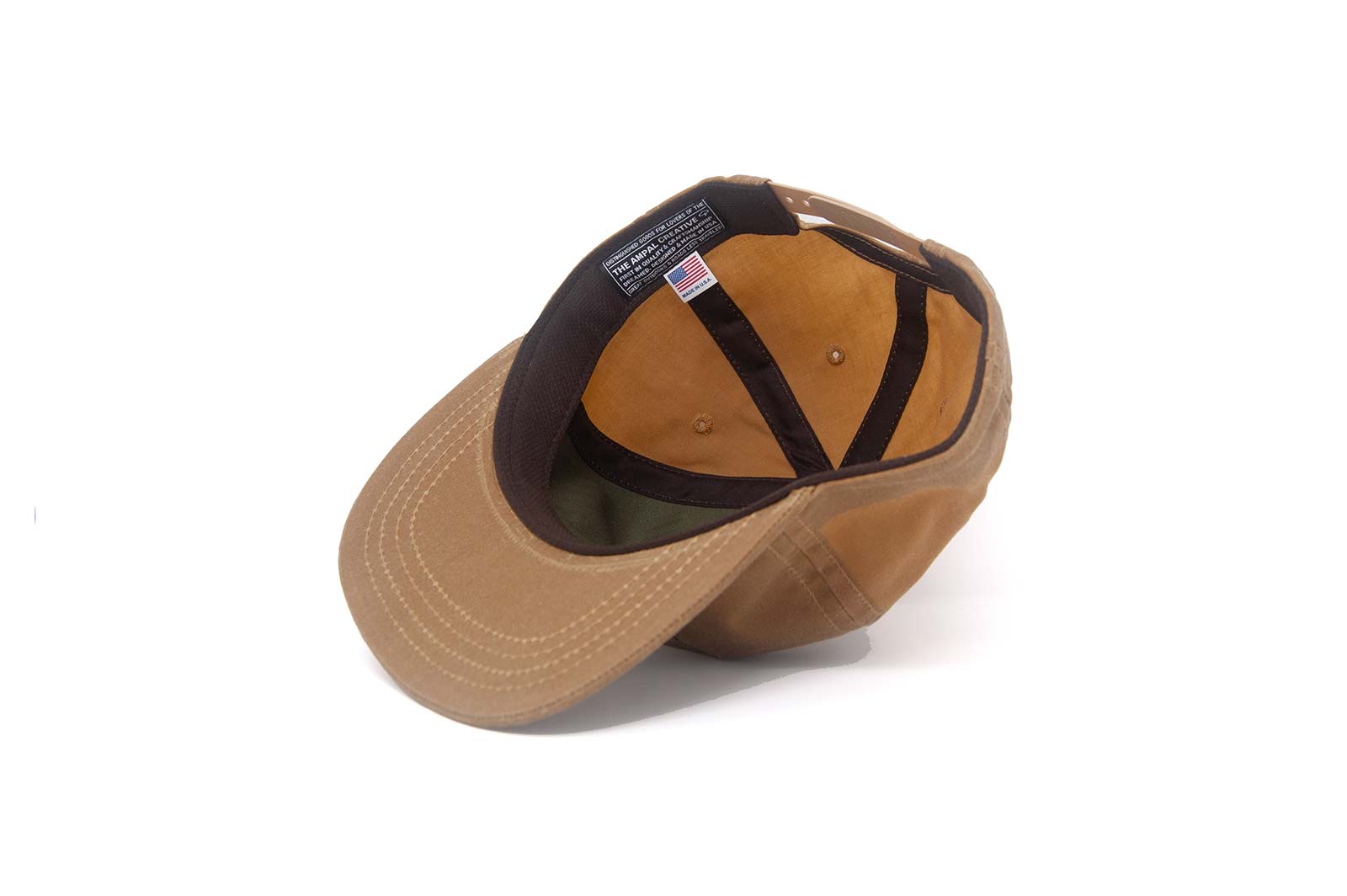 WAX II Snapback - Khaki – The Ampal Creative
