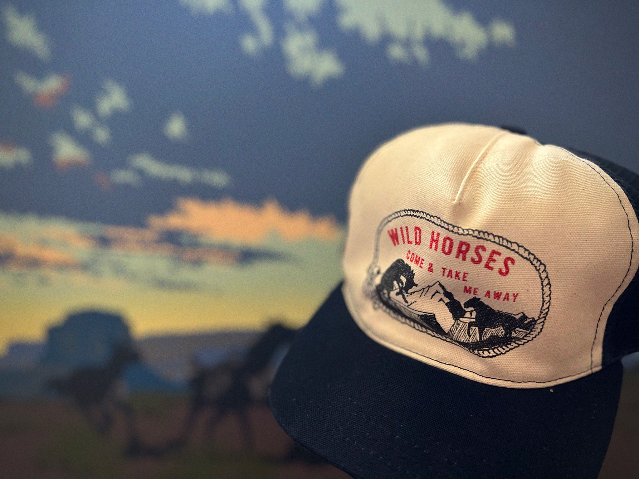 WILD HORSES TRUCKER - Snapback