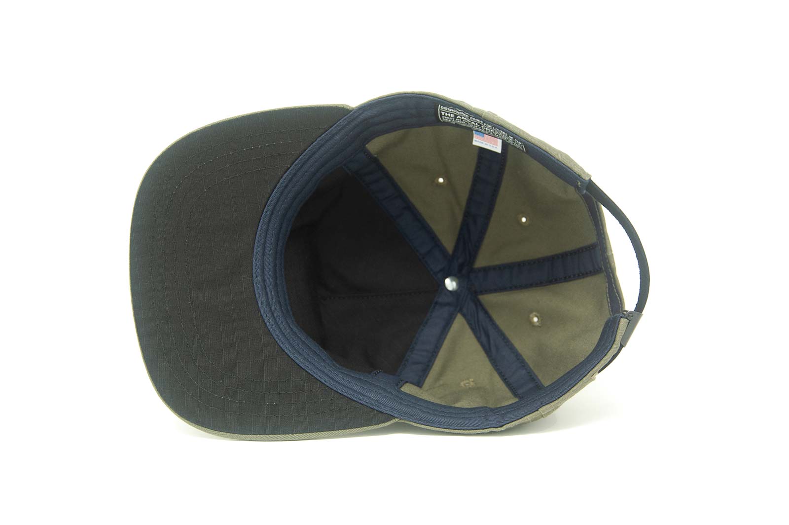 Ampal x EAT DUST "SMILEY" Olive Strapback