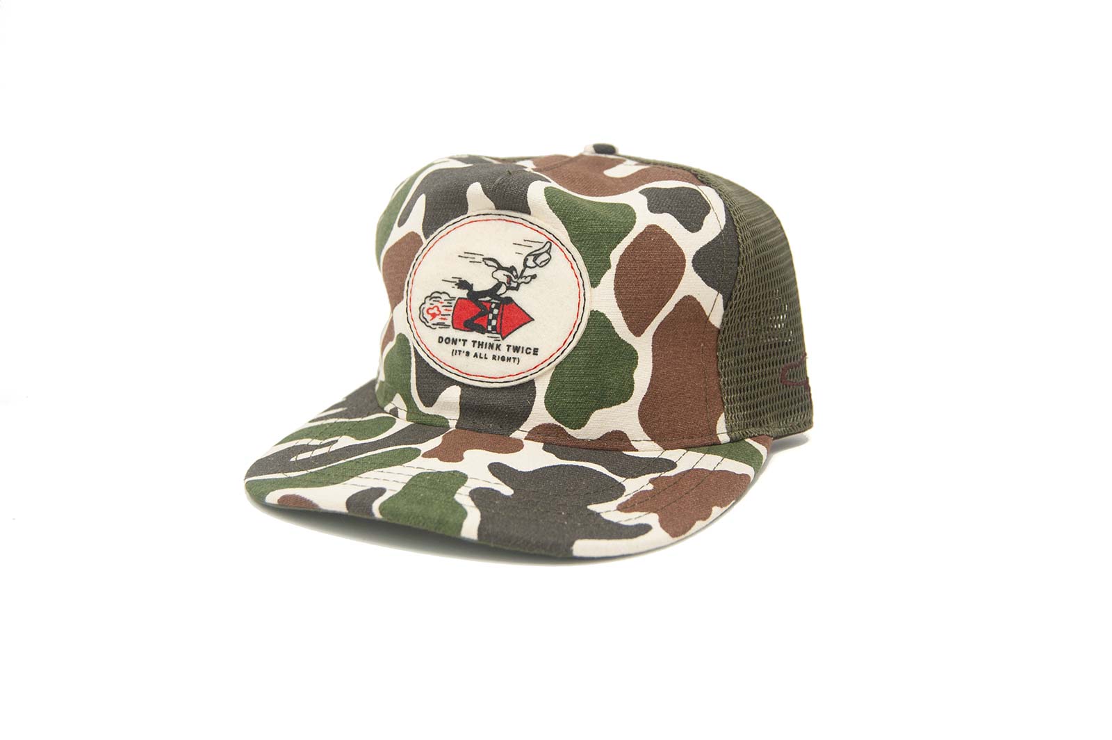 DON'T THINK TWICE - Camo Snapback