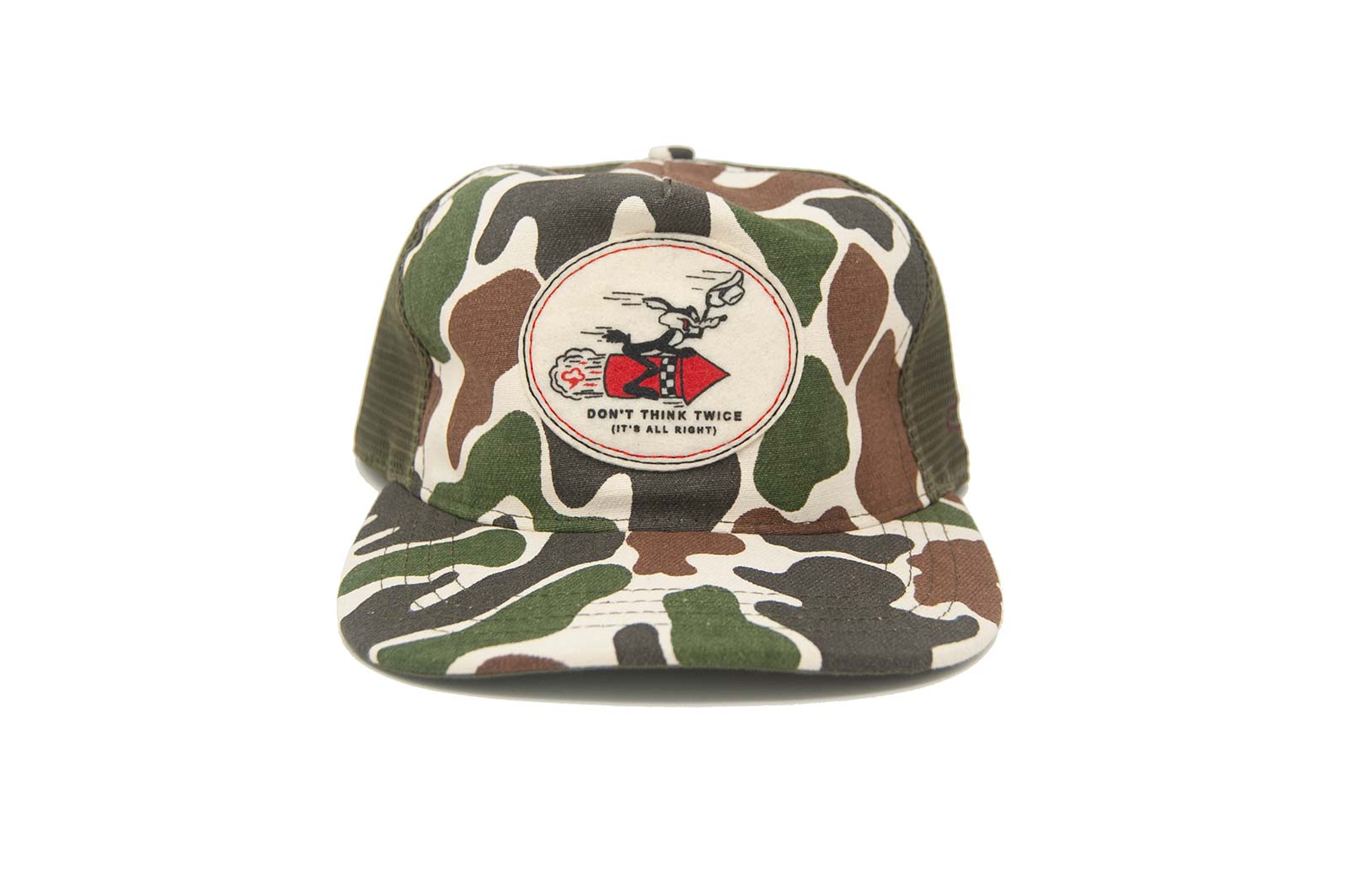 DON'T THINK TWICE - Camo Snapback