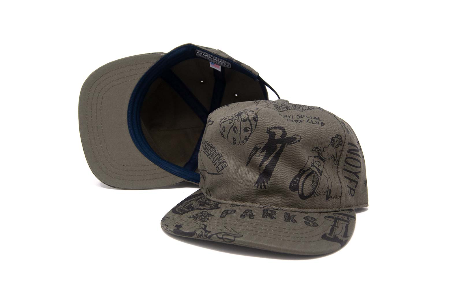 DAY DREAM (Doodle) Strapback