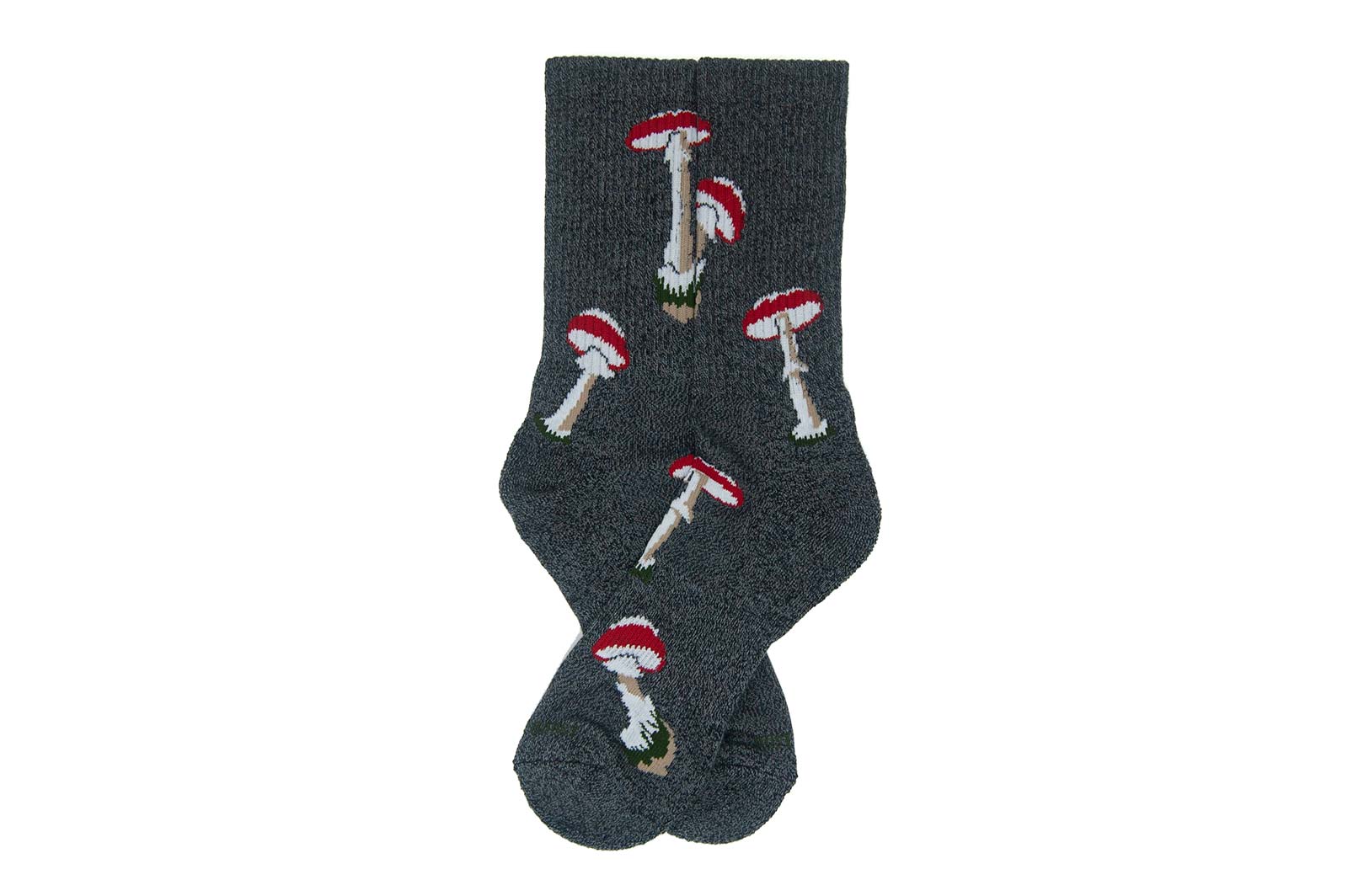 FUNGI Socks - Charcoal
