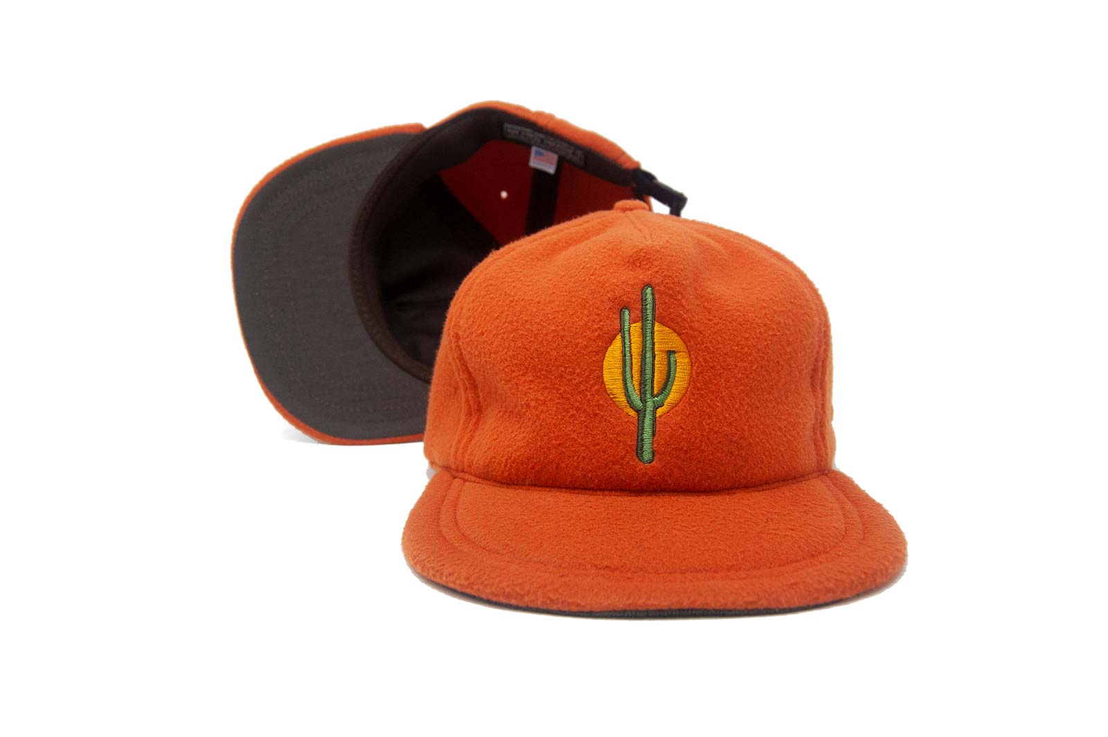 SUNSET CACTUS - Fleece Strapback