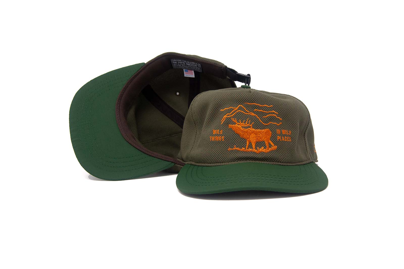 WILD PLACES Strapback - Olive