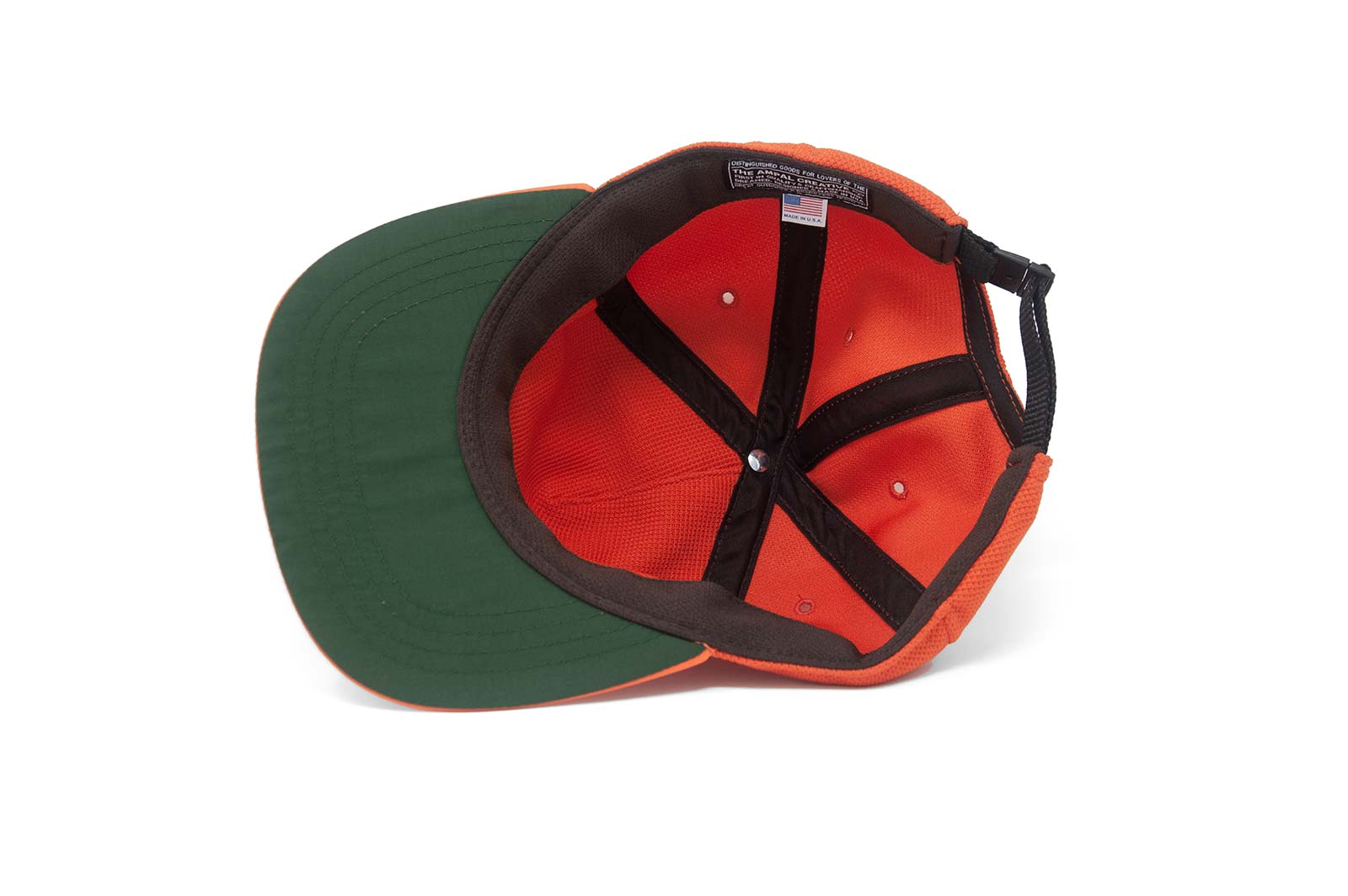 WILD PLACES Strapback - Safety Orange