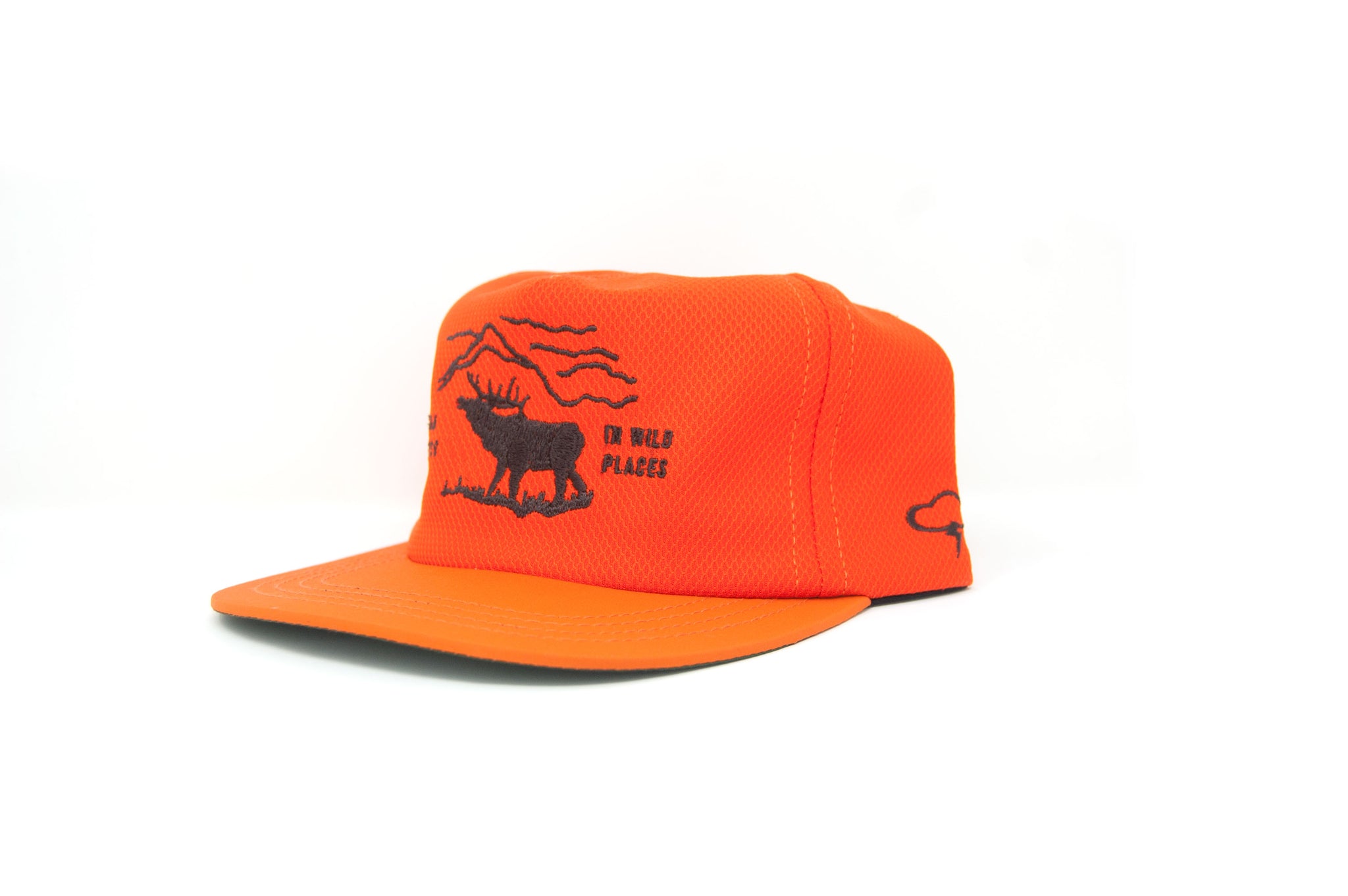 WILD PLACES Strapback - Safety Orange