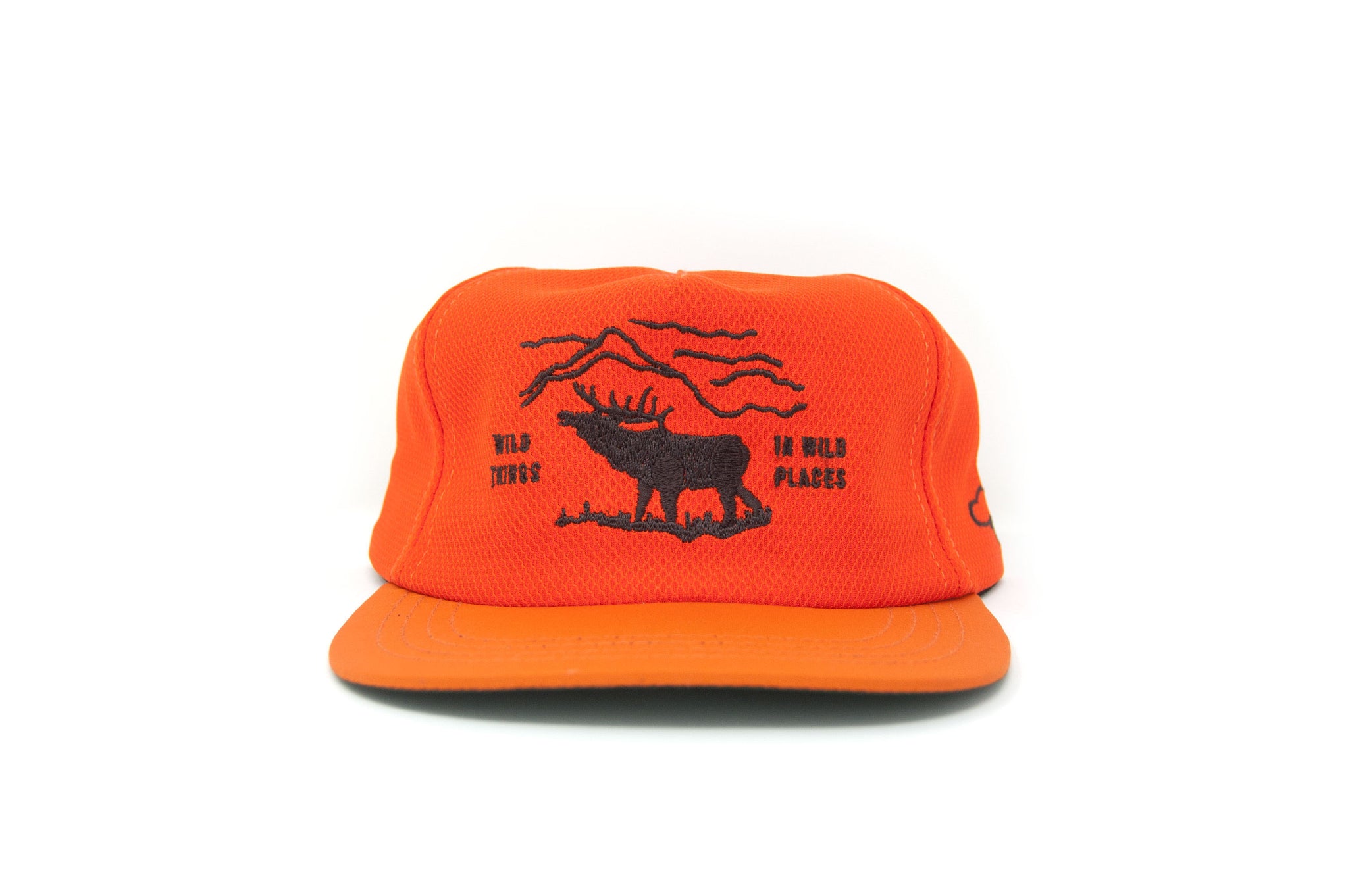 WILD PLACES Strapback - Safety Orange