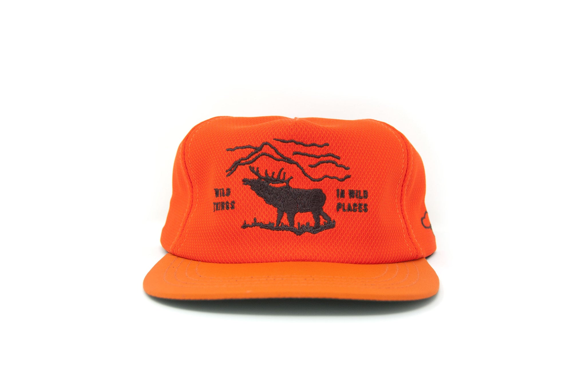 WILD PLACES Strapback - Safety Orange